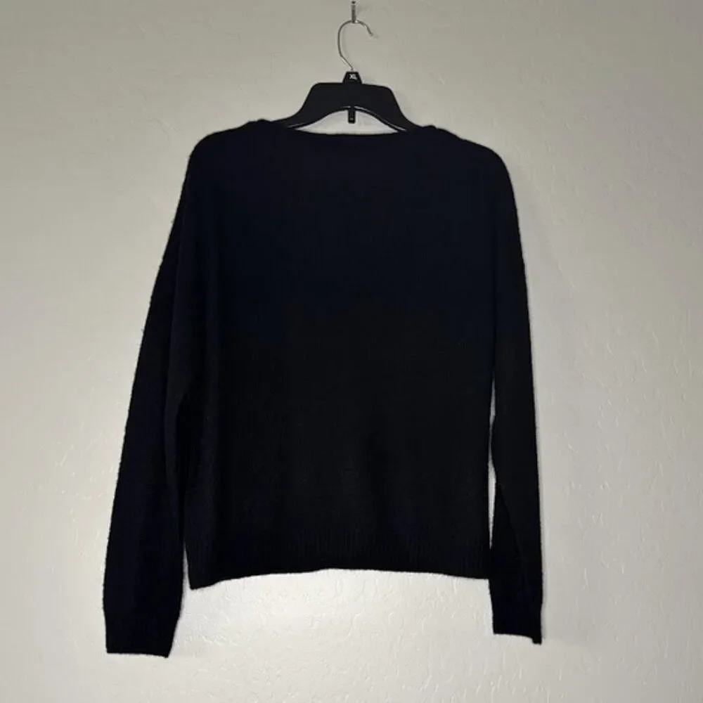 Naadam L Size Large Black Sweater - Picture 2 of 3